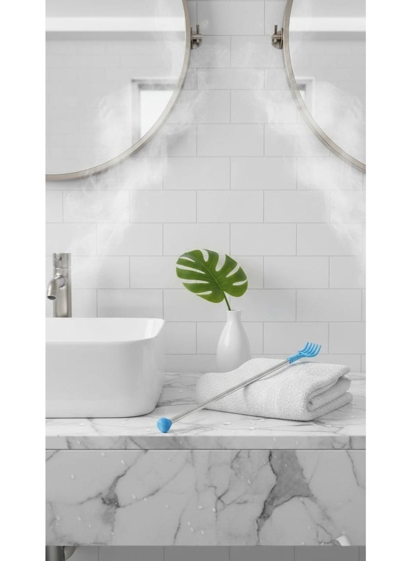 Back Scratcher Stick, Back Scratching Tool, Back Scratcher, Back Scratching Tool, Back Scratcher, Stick for Back Itching, Back Massage, Back Scratching Tool, Back Scratcher, Back Scratcher, Tool for Reaching the Back, Scratching Tool, Tool for the Back and Neck, Neck and Shoulder Scratching, Back Scratching Claw, Back Scratching - Blue Color. - Image 5